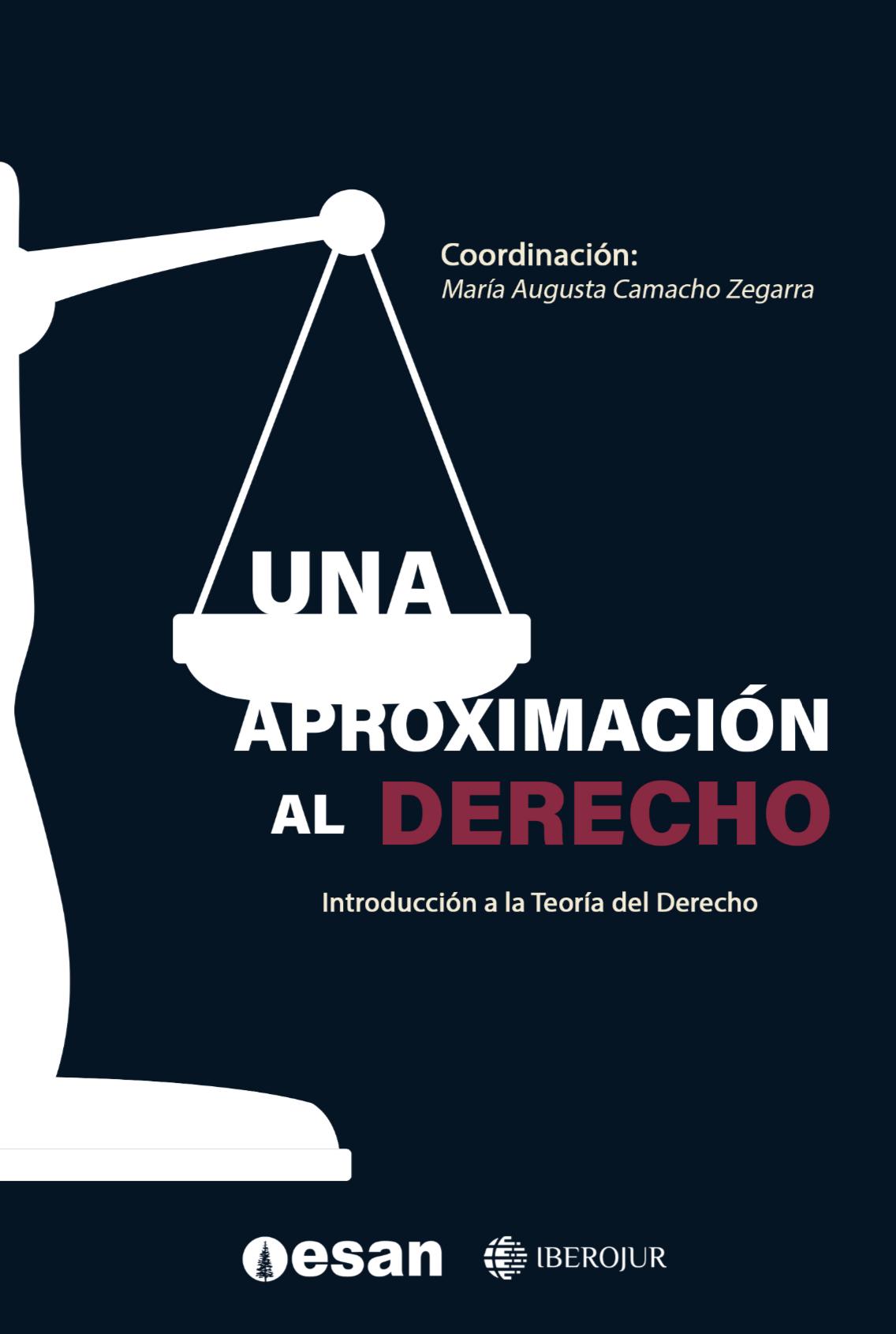 Portada del Libro Una aproximación al Derecho. Editado en Portugal por IBEROJUR.